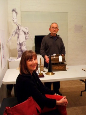 David and Rosie with Shaun Tan